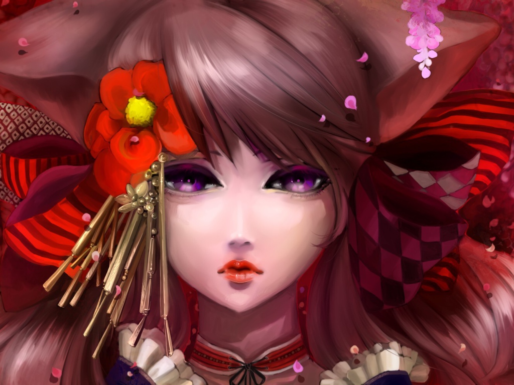 Девочка аниме Отоме