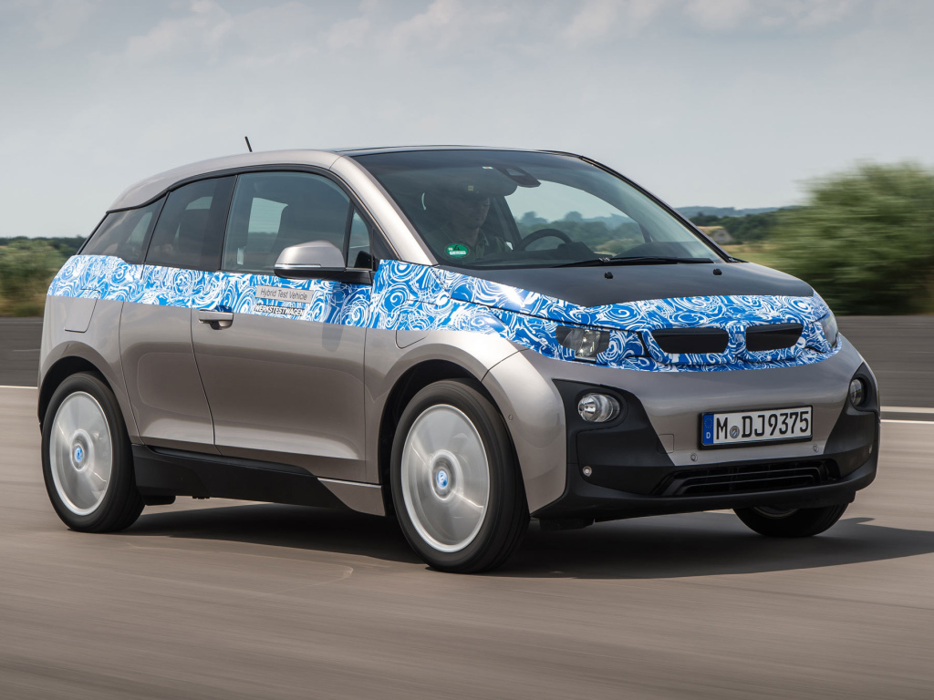 прототип BMW i3 тест-драйв