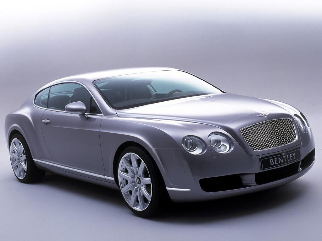 Серебристый Bentley