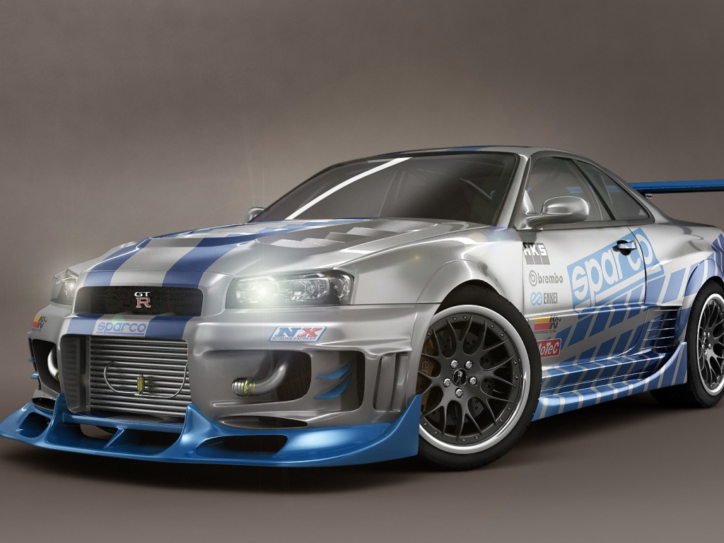 Скоростной автомобиль