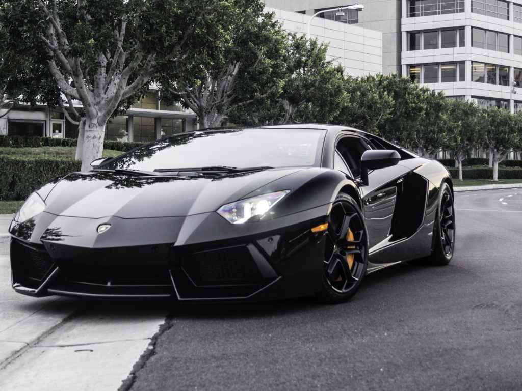 Lamborghini на улице
