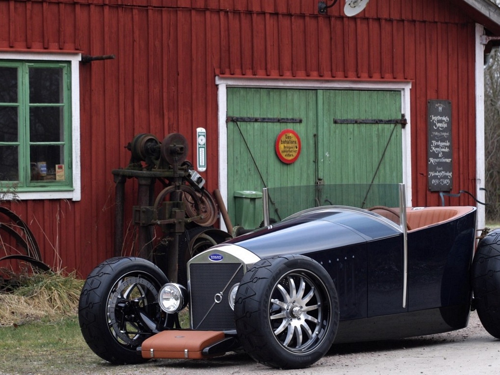 Volvo ванна на колесах