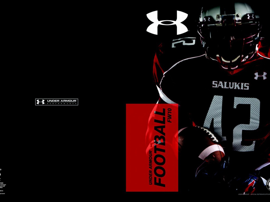 Игрок Американского футбола в Under Armour