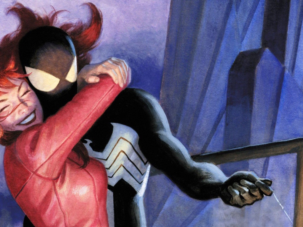 Человек-паук и его подруга