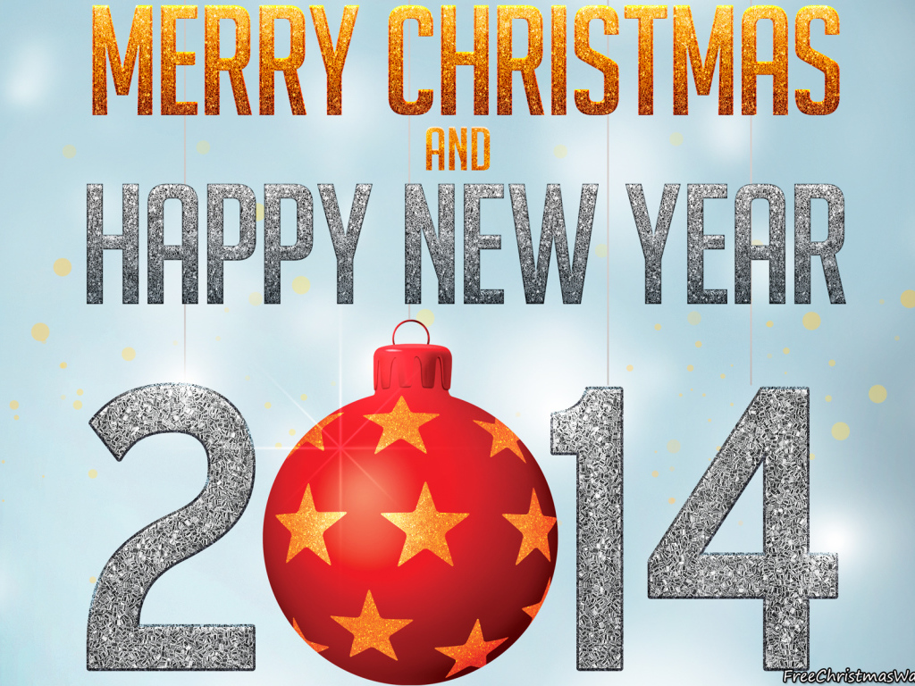 Поздравление на рождество, голубой фон