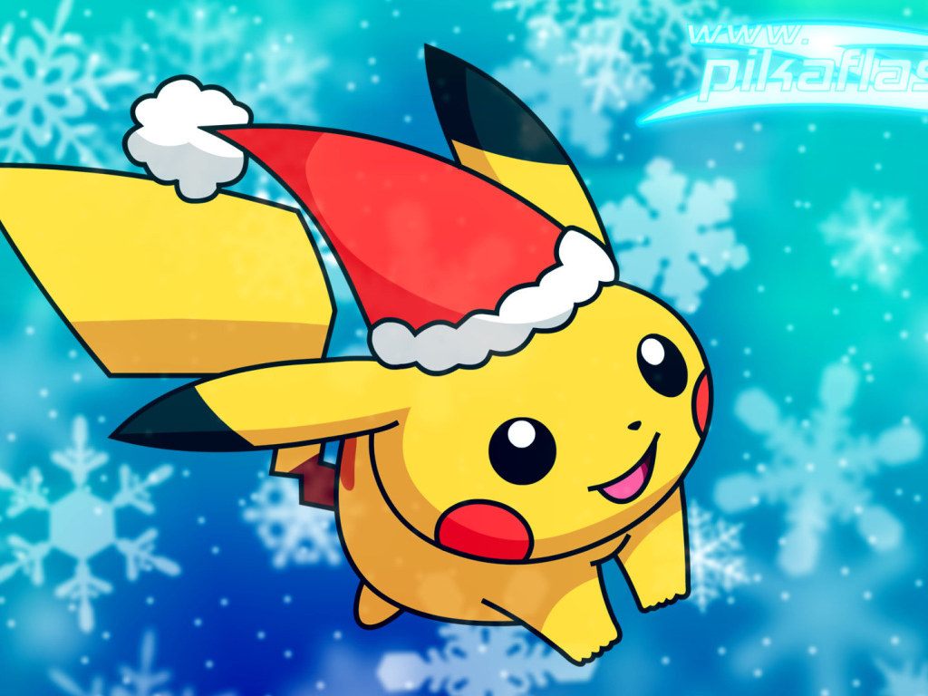 Пикачу на рождество