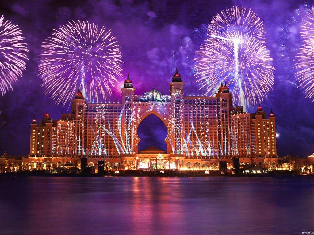 Фейерверк в Дубае