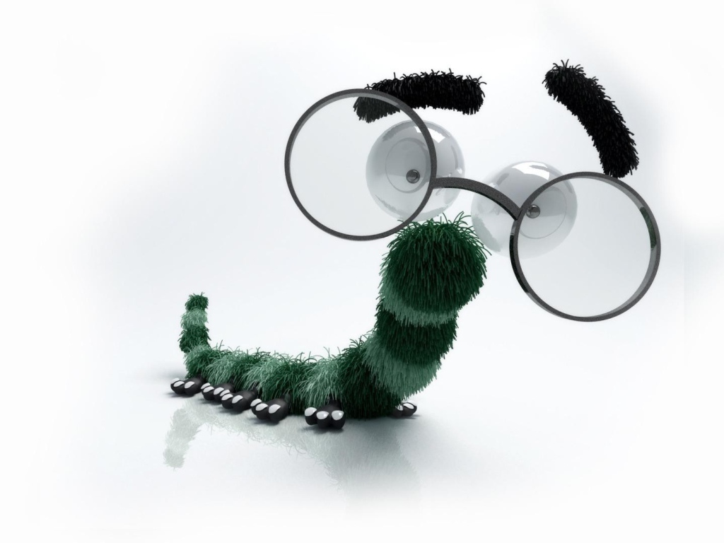 Сороконожка в очках