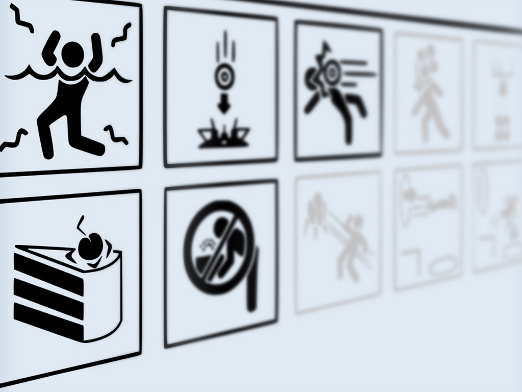 Знаки безопасности на портале