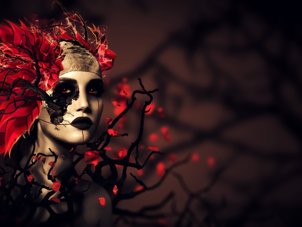 Лицо женщины