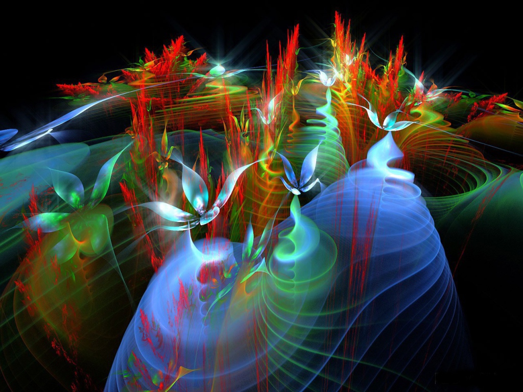 Абстракция с лепестками