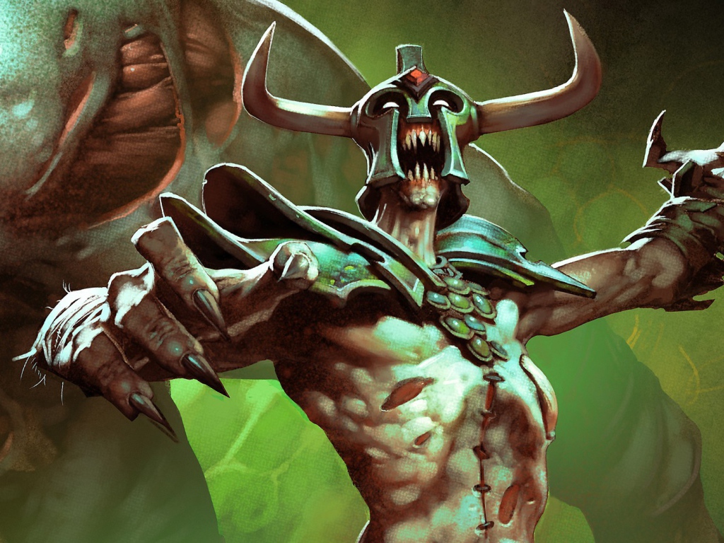 Монстр с когтями