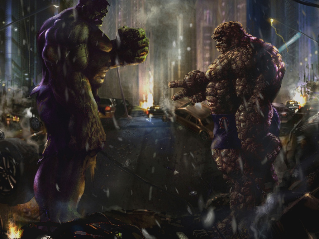 Борьба двух монстров