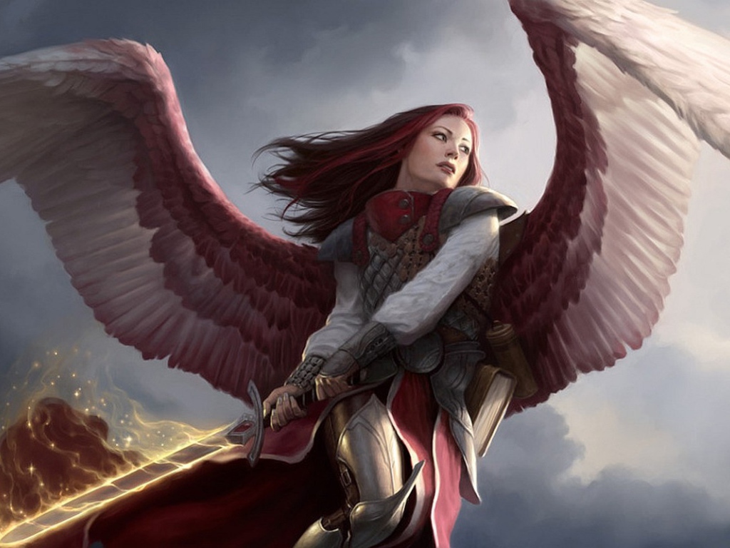 Ангел с мечем