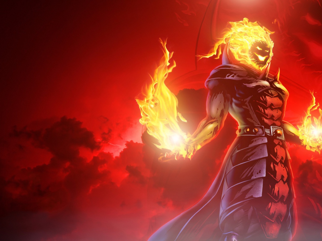 Огненный человек