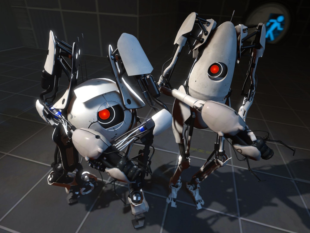Роботы из Portal 2