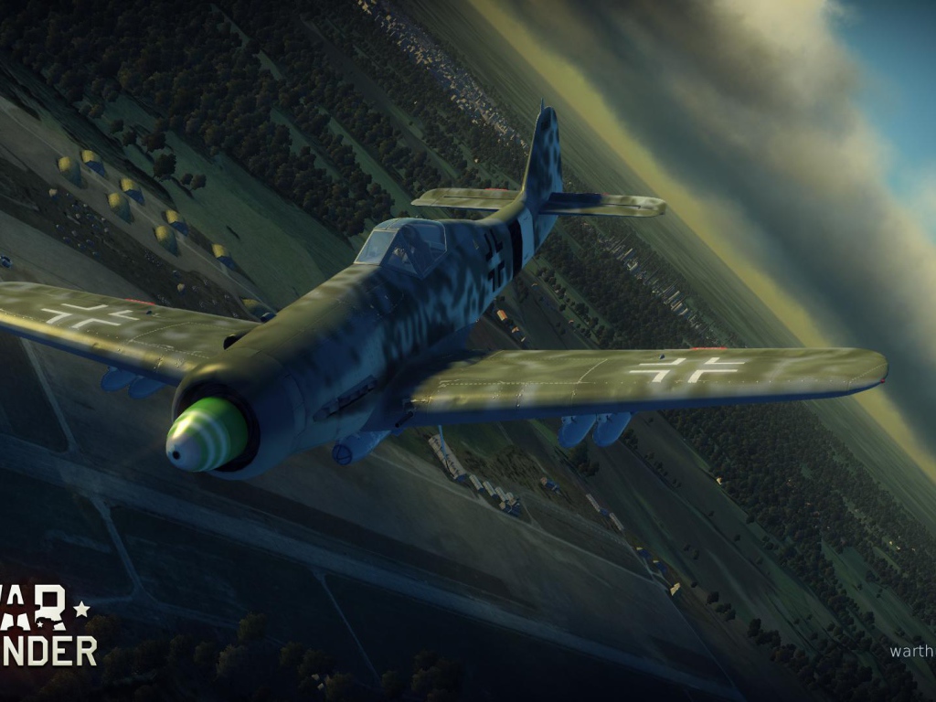 War Thunder самолет