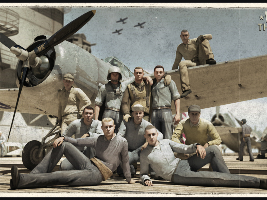 War Thunder американские пилоты
