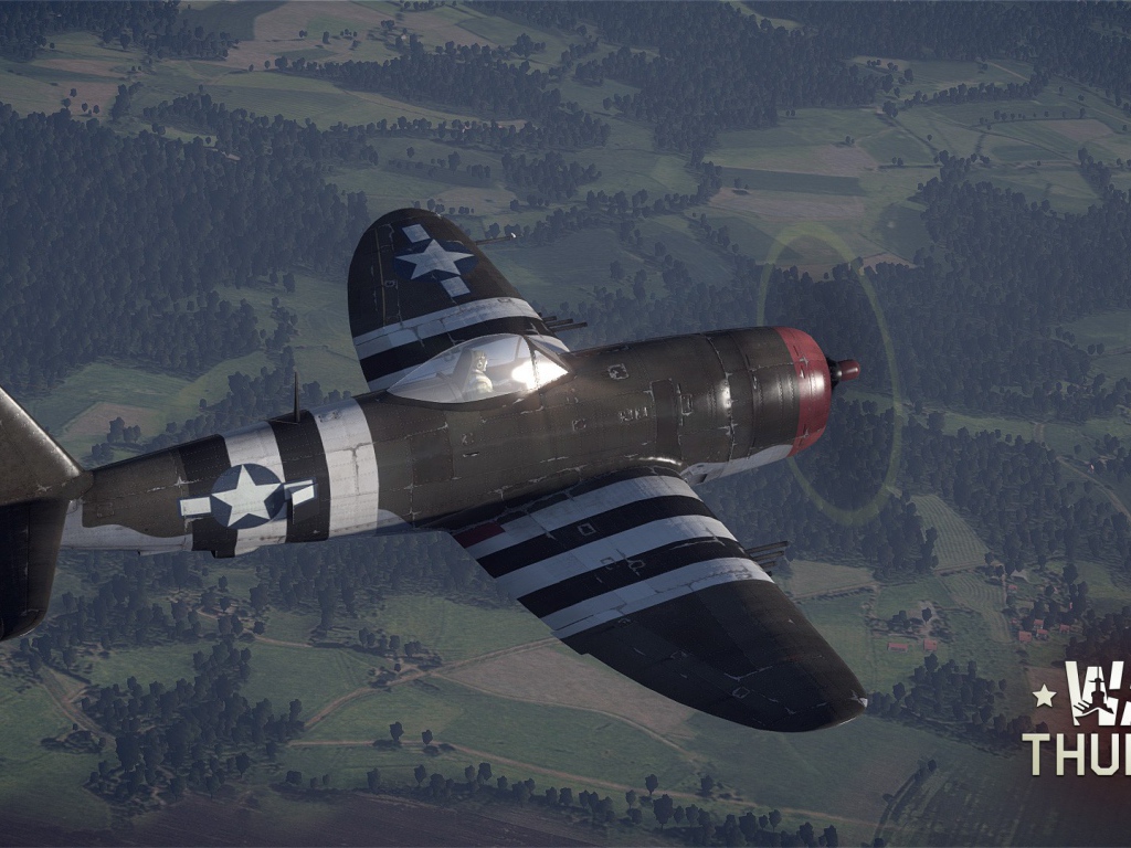 War Thunder американский военный самолет