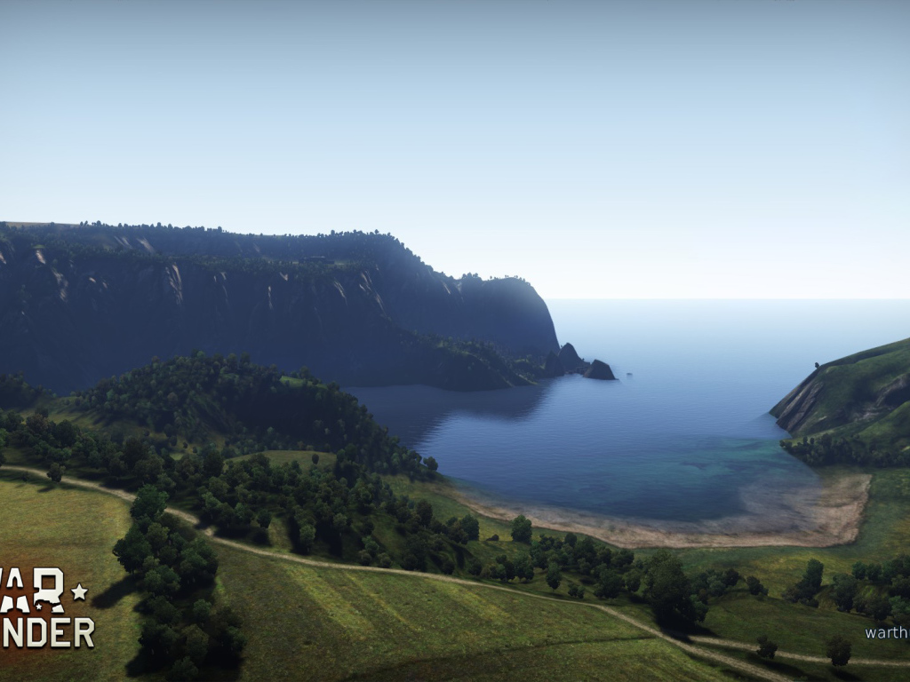 War Thunder красивый пейзаж