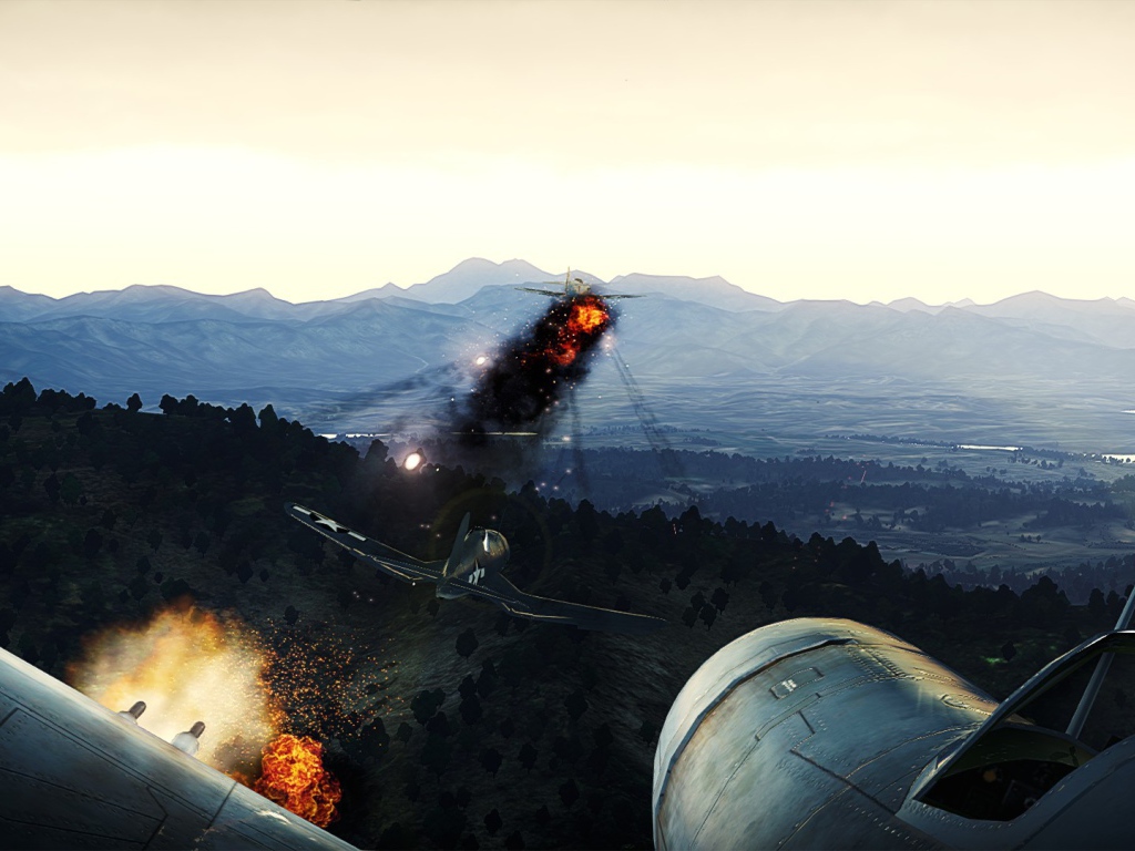 War Thunder уничтожения вражеский самолет