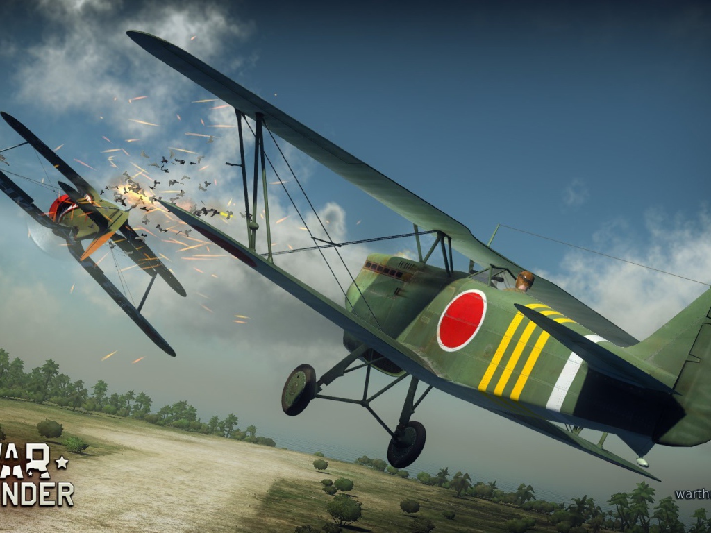 War Thunder японский самолет