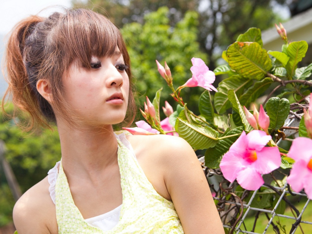 Японская модель Микако