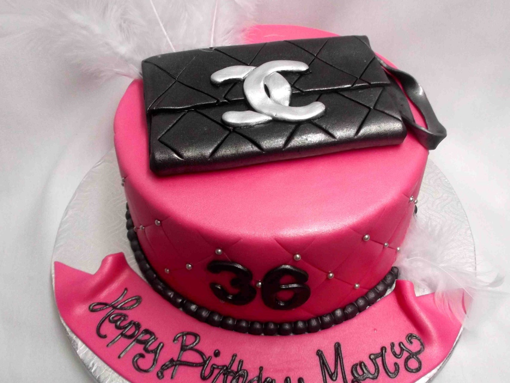 Шанель торт на день рождения