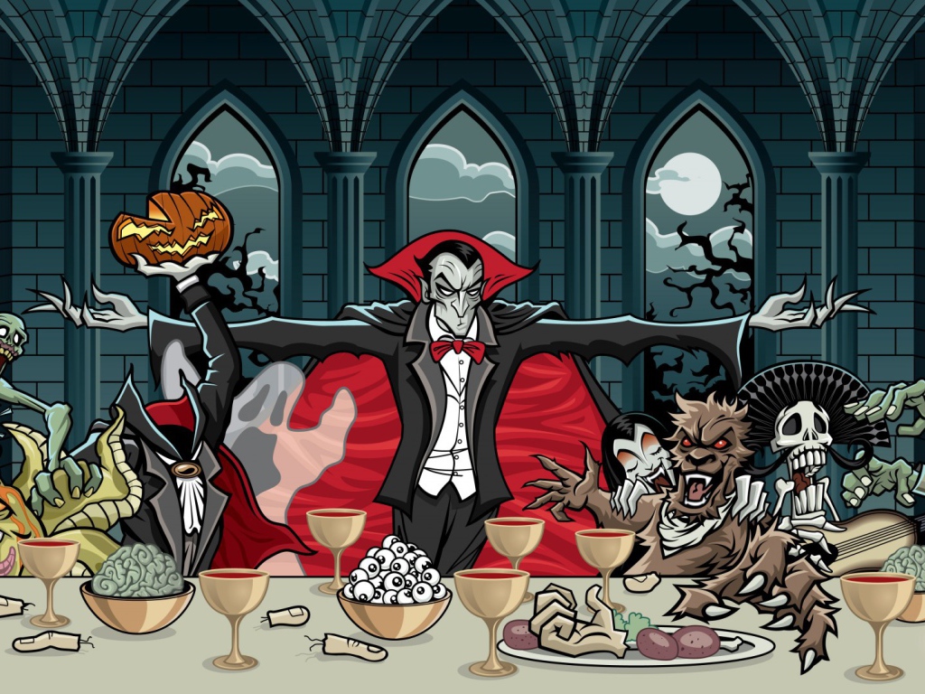 Хэллоуин Праздник Дракулы