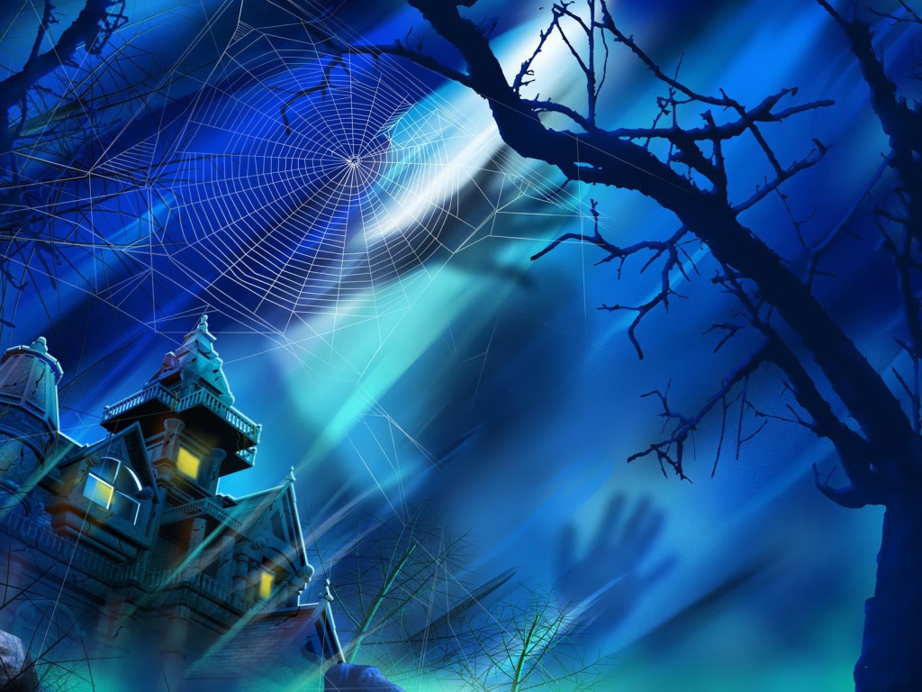 Хэллоуин паутины паука