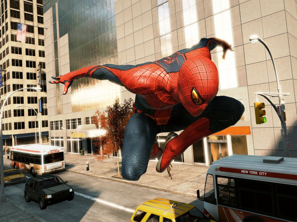Человек паук в НьюЙорке