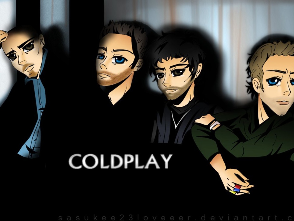 Coldplay рисунок