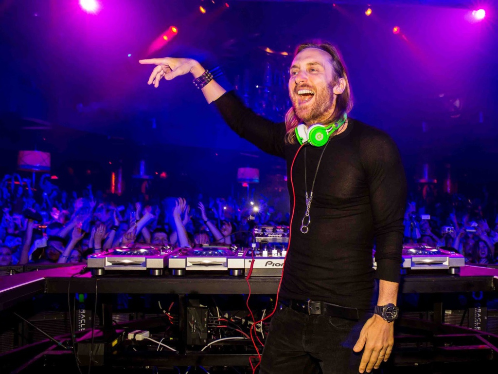 David Guetta на сцене