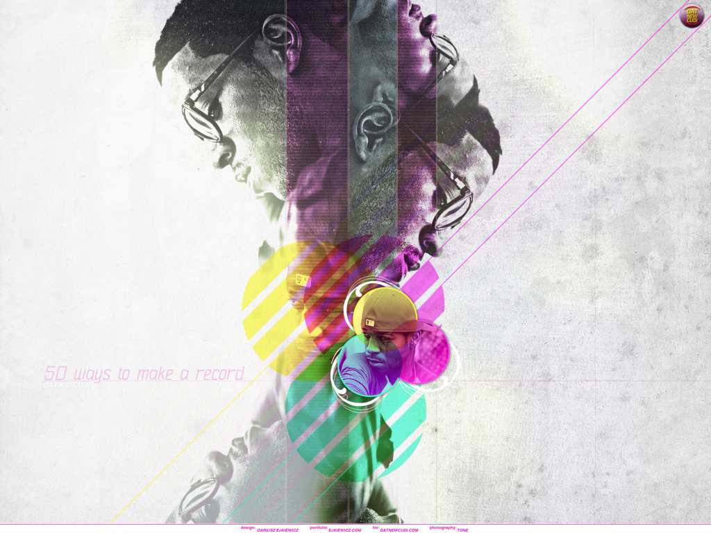 Kid Cudi Креативные обои для рабочего стола