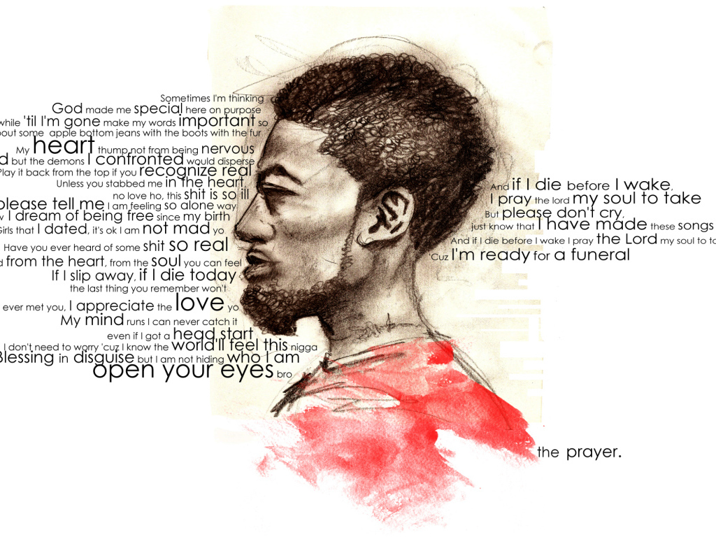 Kid Cudi рисунок