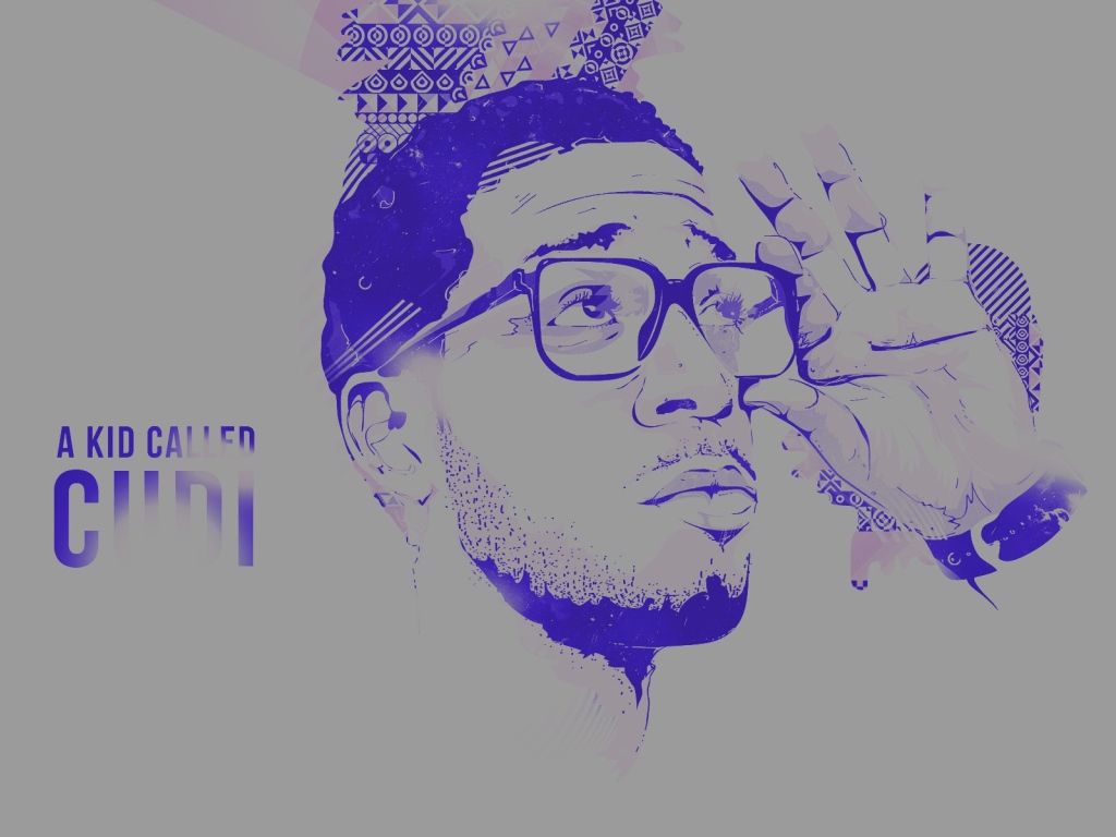 Kid Cudi в фиолетовом