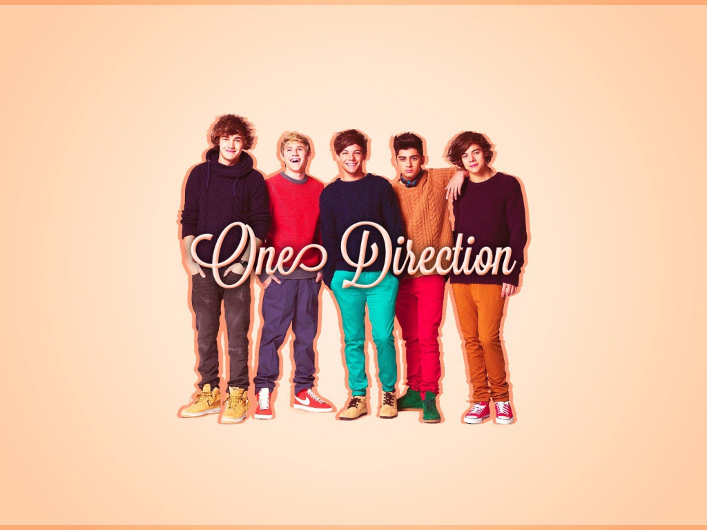 One Direction разноцветные 