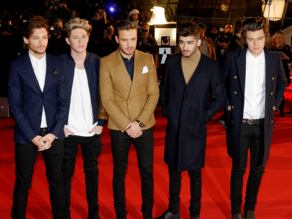 One Direction на красной дорожке
