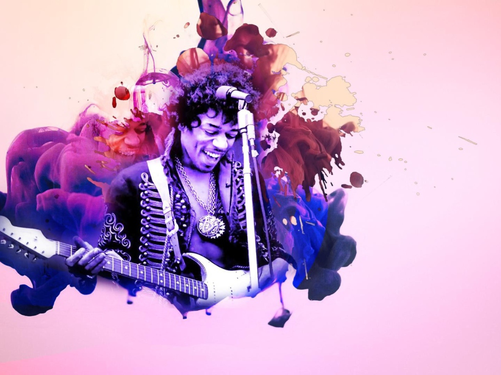 Певец Джимми Хендрикс