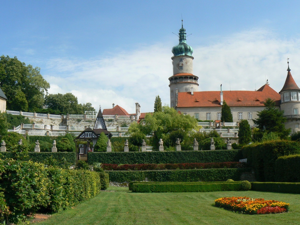 Пейзаж вокруг костела