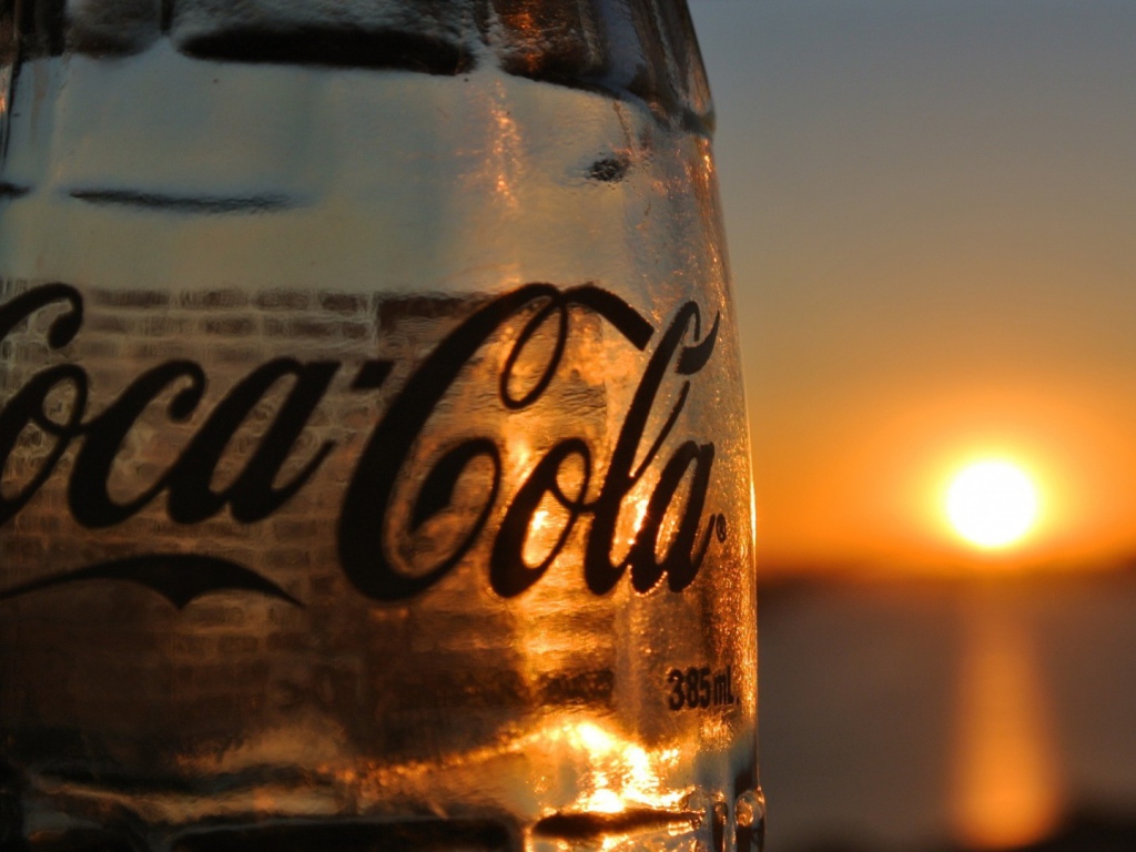 Закат с Кока- колой