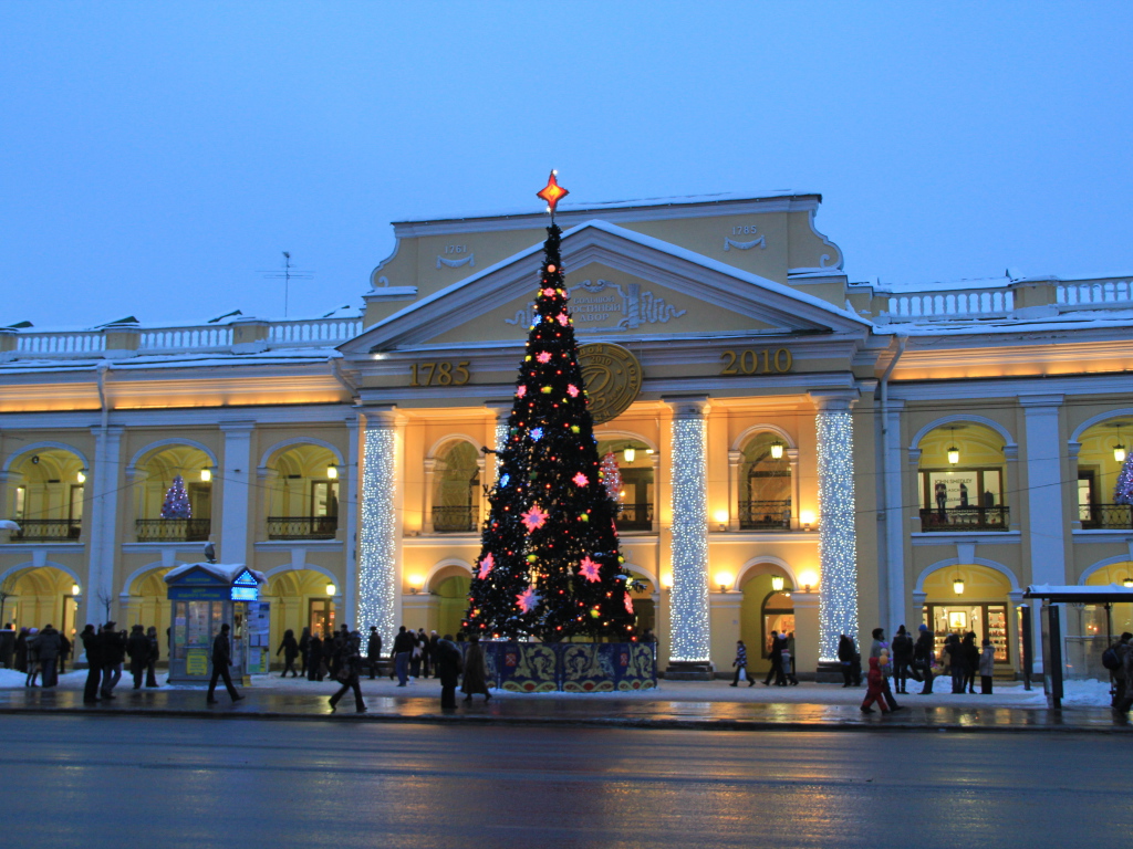 Новогодняя елка 2014 в Санкт-Петербурге