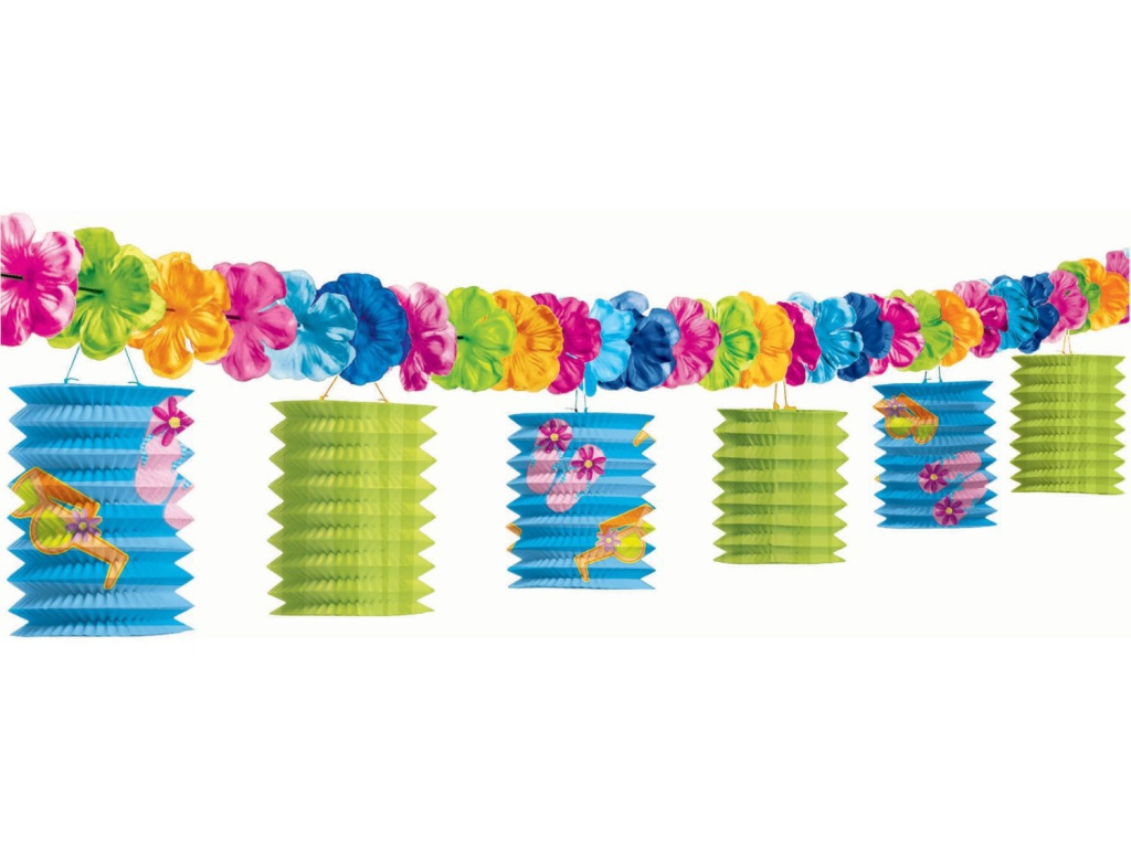 Гавайские гирлянды
