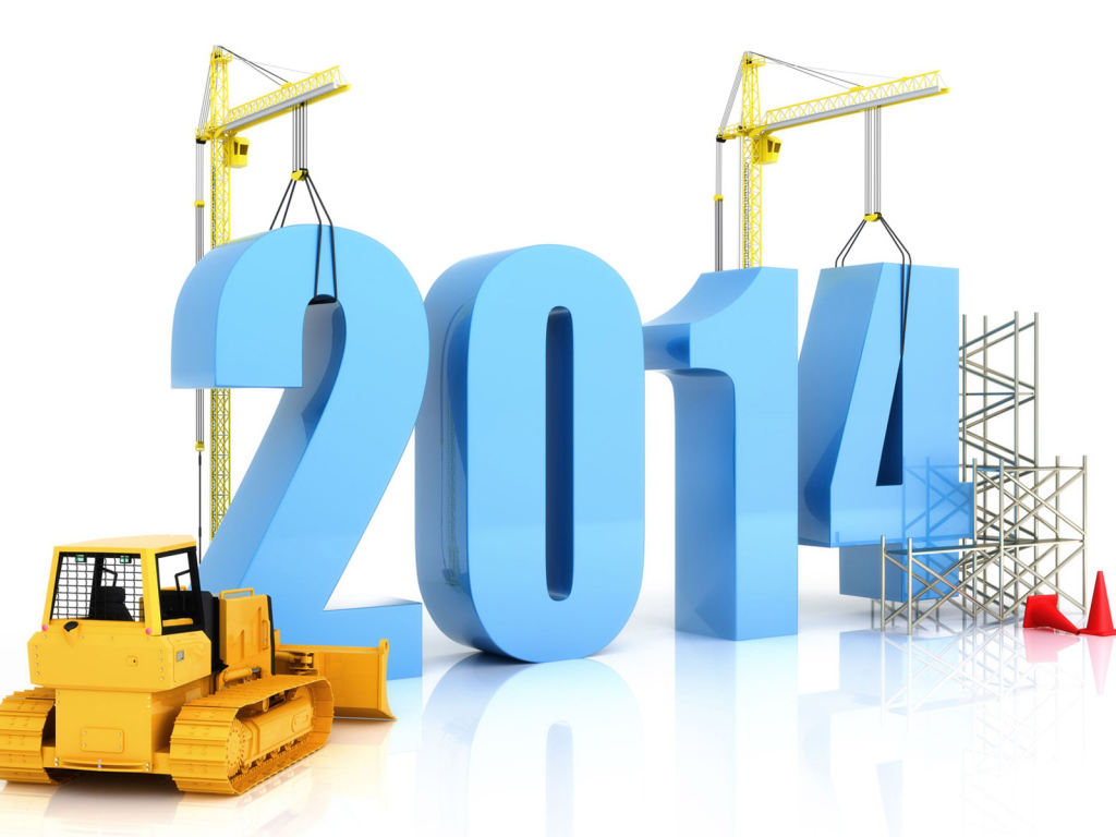 Новый год 2014, строительные работы