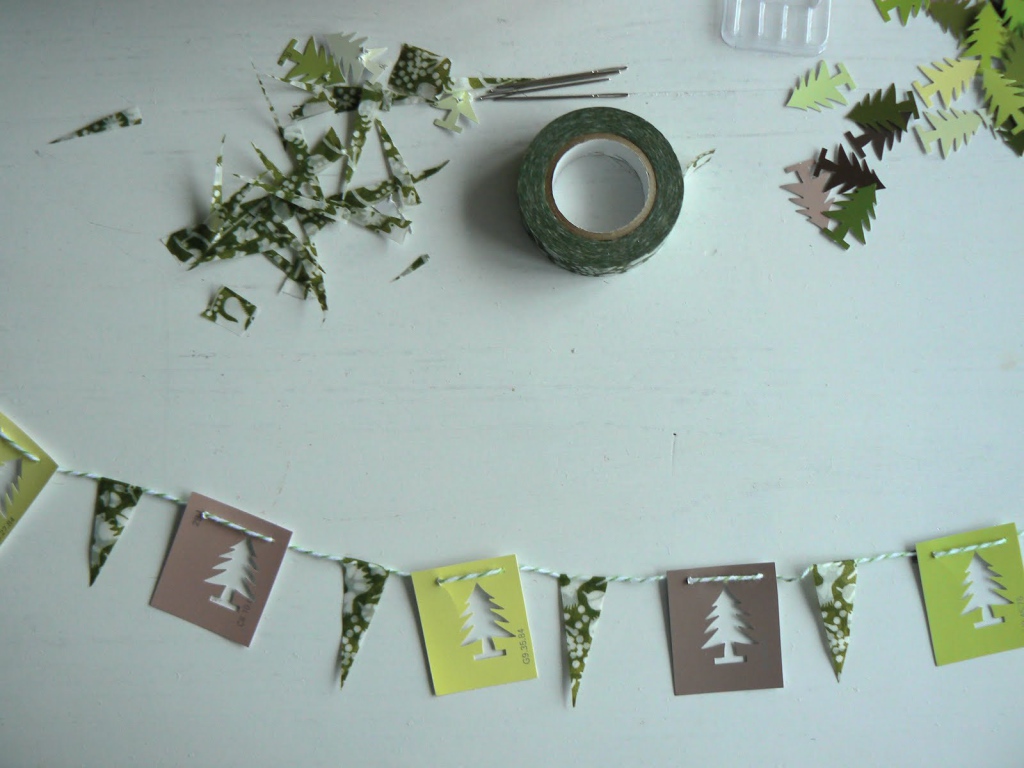 Бумажные гирлянды своими руками