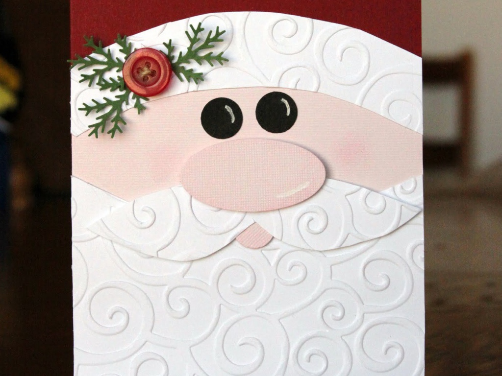 Дед мороз из бумаги