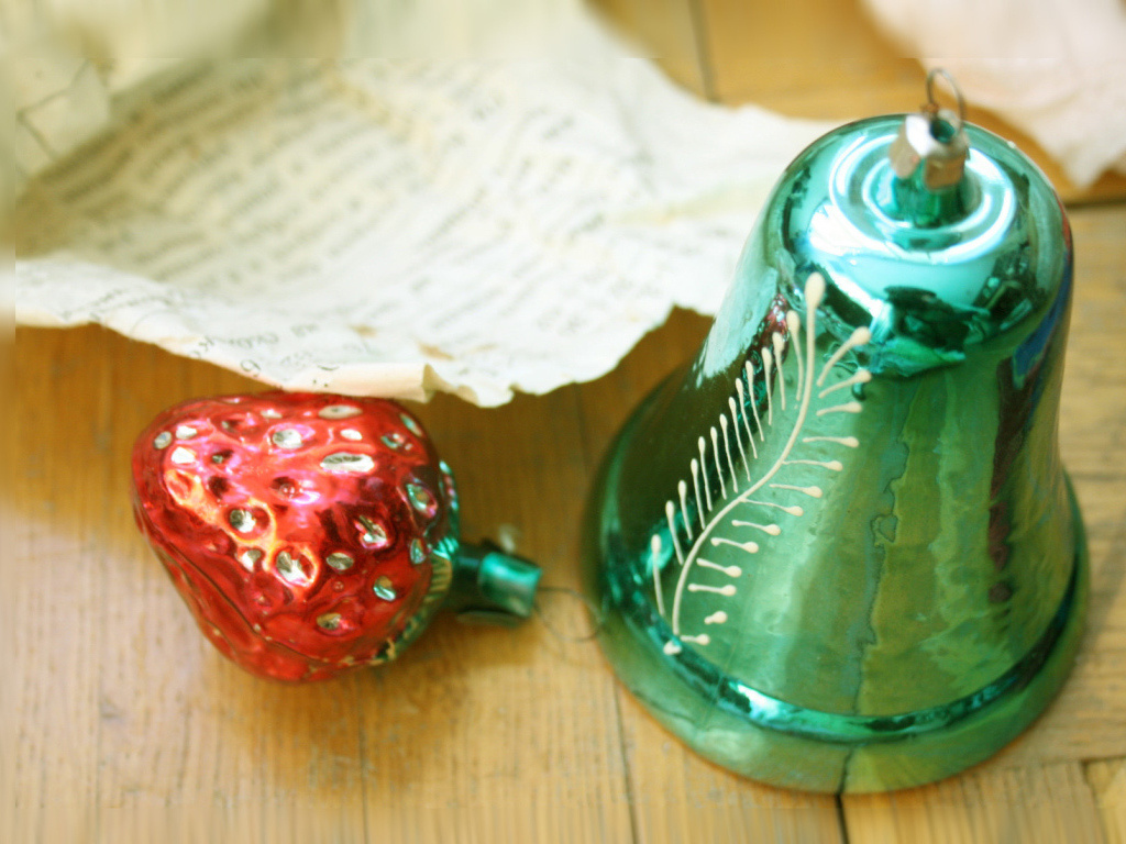 Cтаринные елочные игрушки