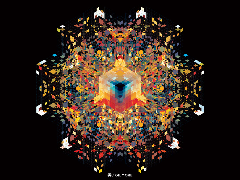 Абстракция калейдоскопа