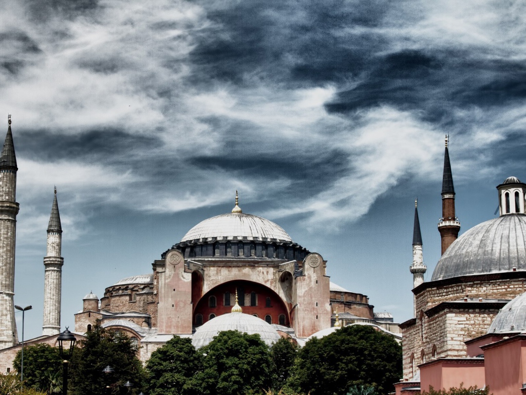 Собор Святой Софии Турция под открытым небом