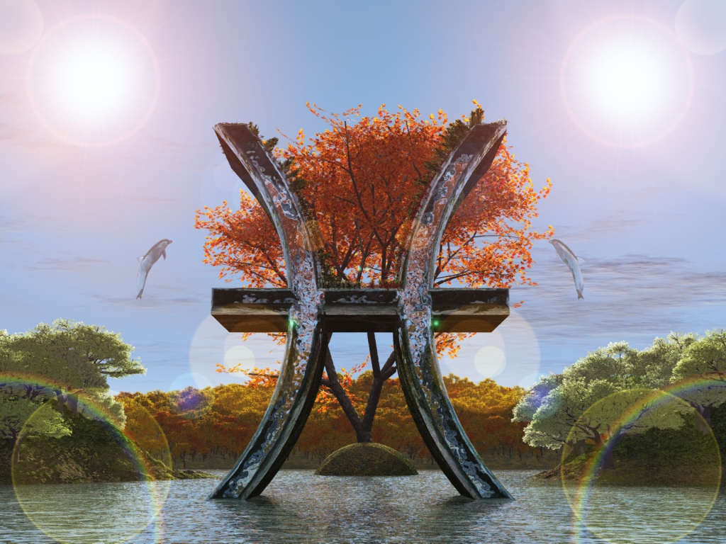 Красивый рисунок, рыбы